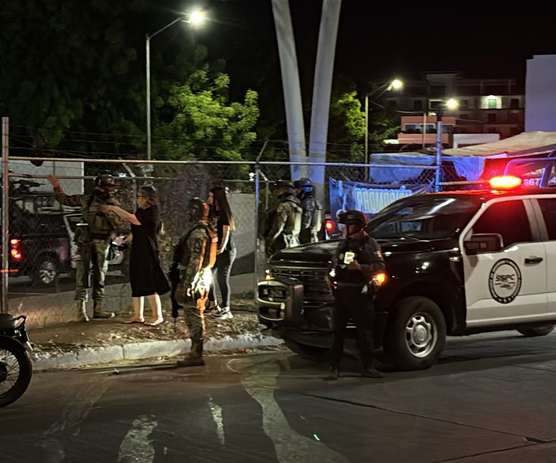 Balacera y Persecución en Culiacán Deja un Presunto Delincuente Muerto y Cuatro Detenidos